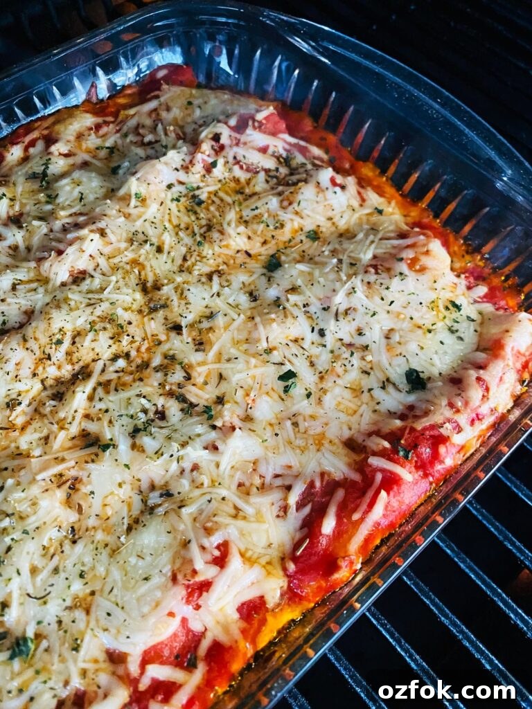 Smoked Veggie Manicotti on the Traeger Grill: Simple Summer Recipe 13 Traeger Smoked Veggie Manicotti