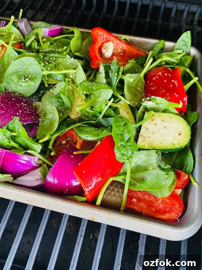 Smoked Veggie Manicotti on the Traeger Grill: Simple Summer Recipe 5 Veggies on the traeger