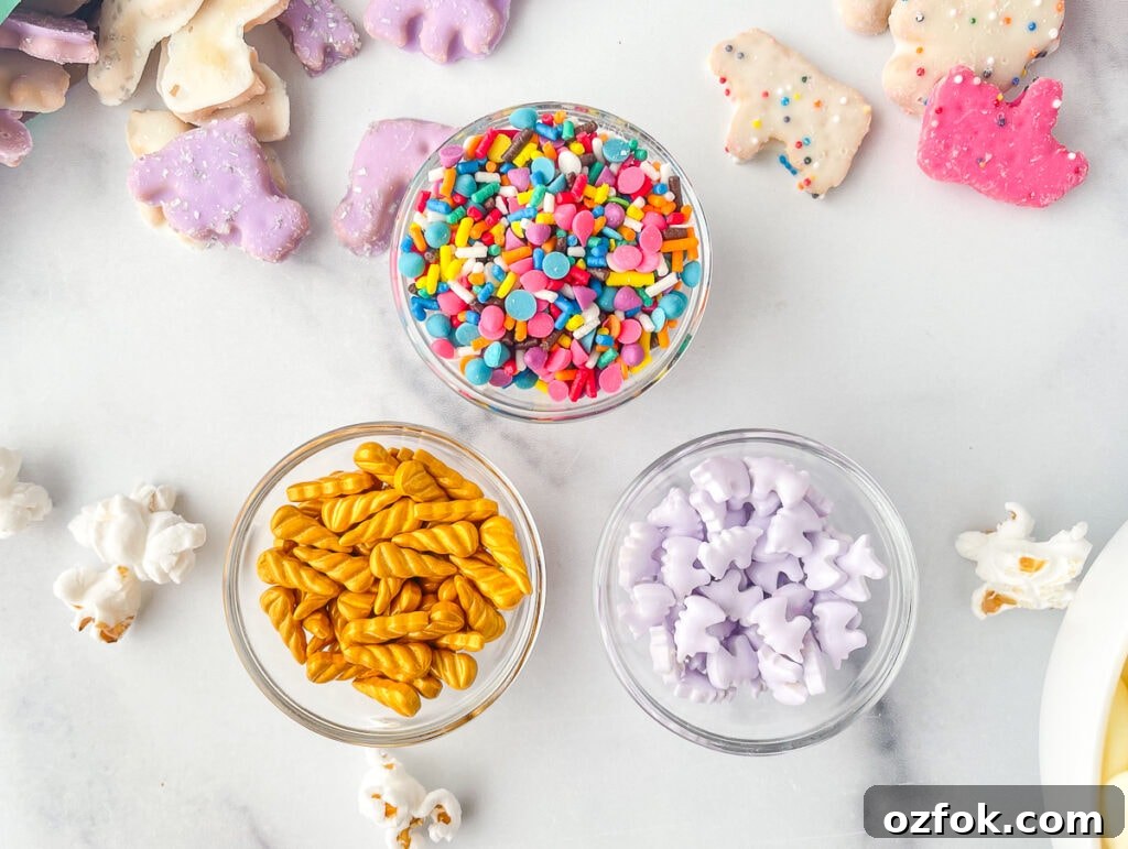 Unicorn Popcorn Recipe for a Magical Party Treat 8 Sprinkles for popcorn