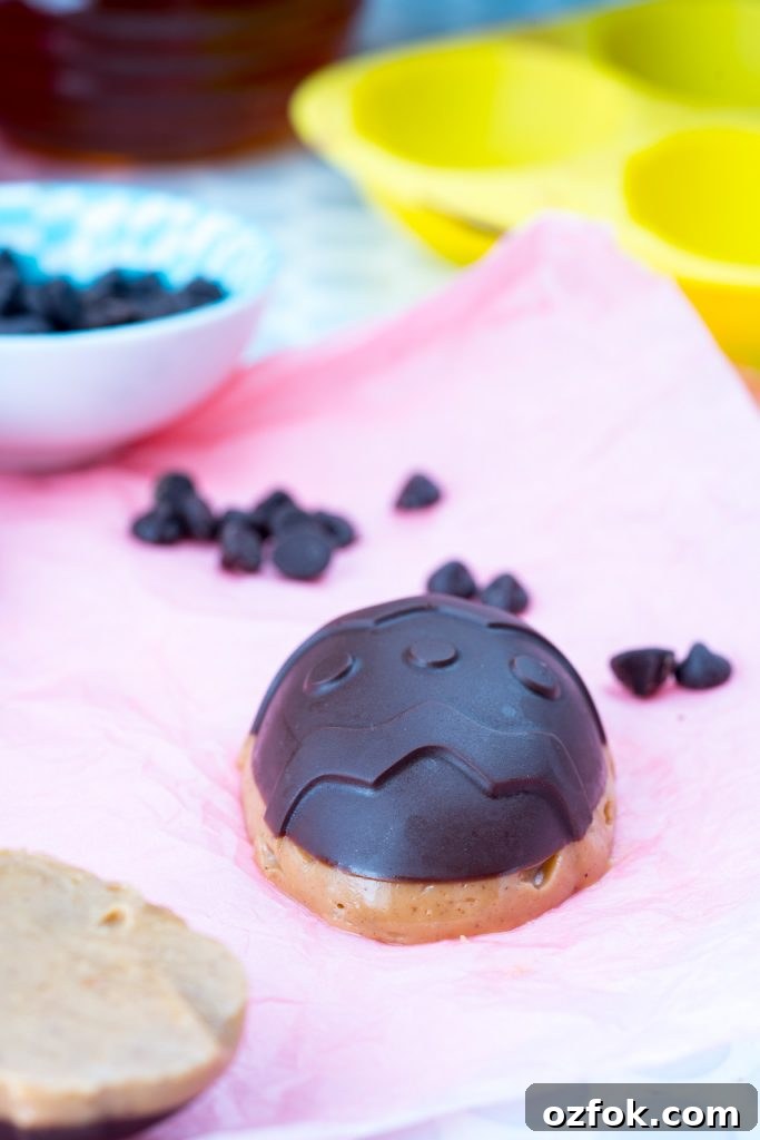 Chocolate Peanut Butter Easter Eggs: Spring Recipe & Snack Ideas 5 Peanut Butter Chocolate Easter Eggs Idea
