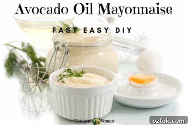 Mayonnaise and Avocado oil