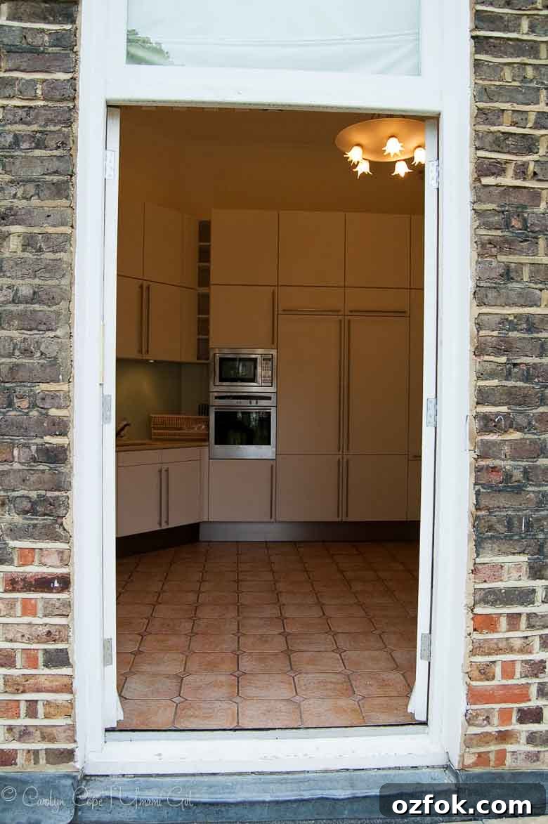 Hello from London: A Local’s Guide to Must-See Sights and Secrets 6 Looking in to London kitchen from balcony