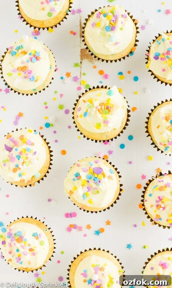 FUNFETTI CUPCAKES