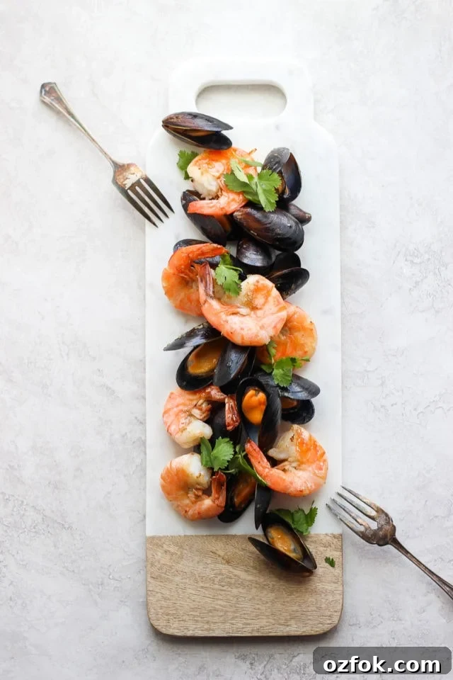 Seafood Board Romantic Valentine's Day Dinner for Two