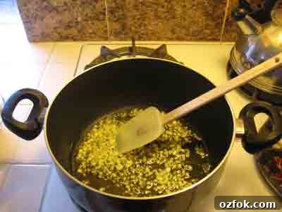 Manestra (Tomato Orzo): Savory Greek-Style One-Pot Pasta 3 Saute the garlic very briefly for menestra, orzo with tomato sauce