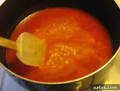Manestra (Tomato Orzo): Savory Greek-Style One-Pot Pasta 6 Simmer the orzo or manestra.