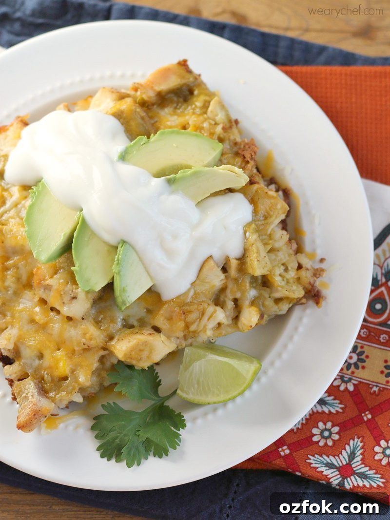 Creamy Green Chicken Enchilada Soup Recipe for Weeknights 4 Chicken and Rice Enchilada Casserole