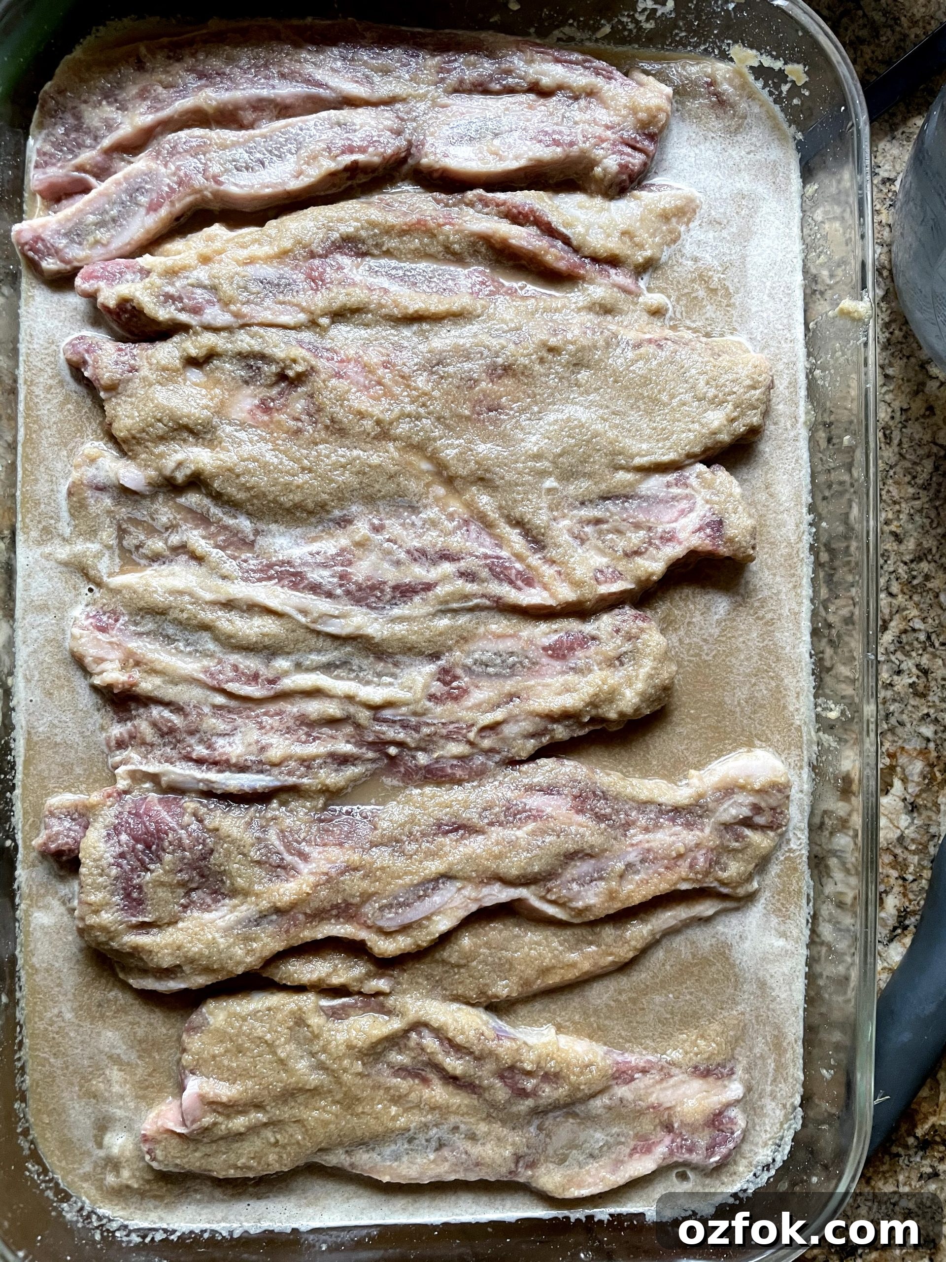 Marinated short ribs Marinated short ribs
