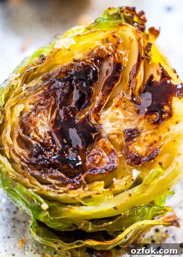 Cheesy Ravioli Lasagna Recipe: Layered Baked Pasta with Marinara 7 a roasted brussels sprout with charred edges.