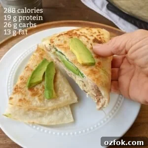 Pocket Quesadilla: TikTok Tortilla Hack for Quick Melty Snacks 4 pocket quesadilla with calories and macros