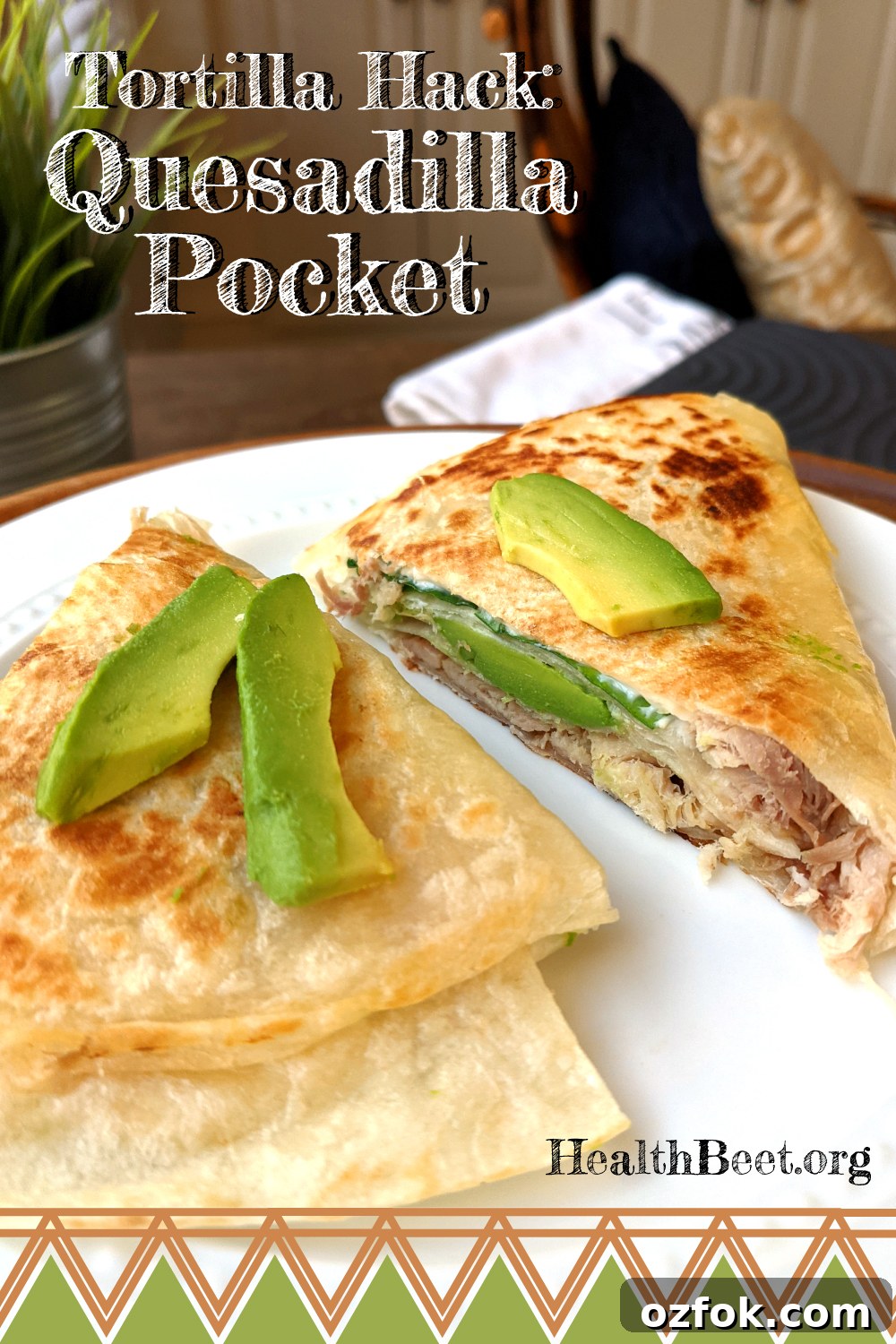 Pocket Quesadilla: TikTok Tortilla Hack for Quick Melty Snacks 5 Quesadilla Pocket- The latest food trend from Tiktok Tortilla Hack