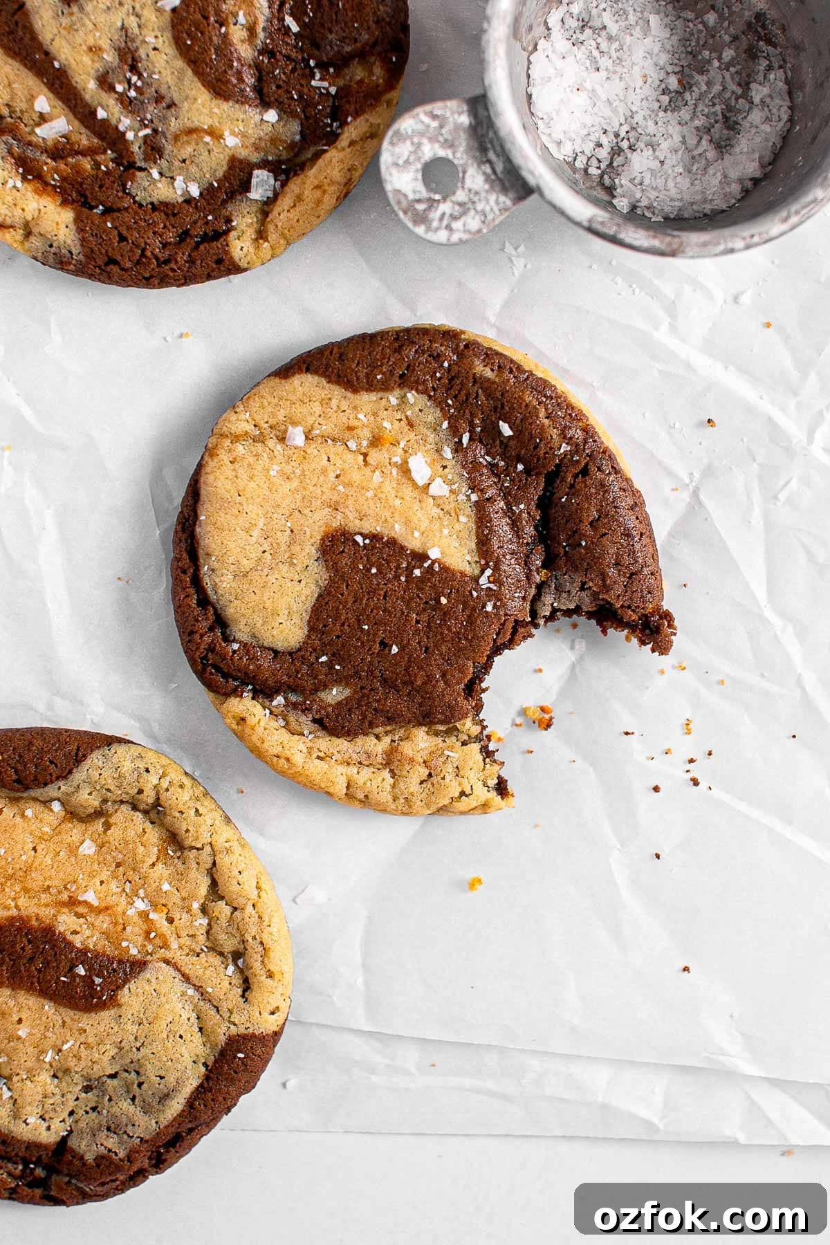 Decadent Chocolate Marble Cookies Recipe for Homemade Treats 2 Chocolate marble cookies