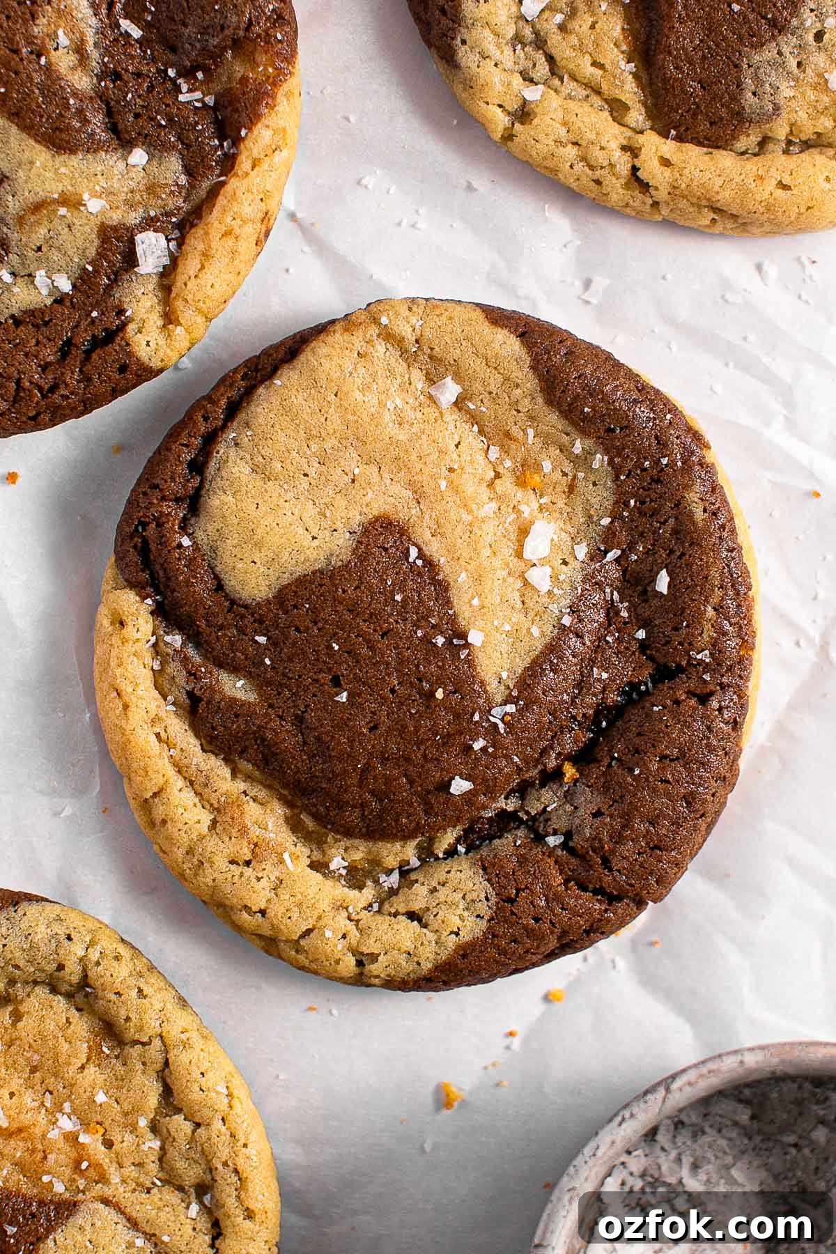 Decadent Chocolate Marble Cookies Recipe for Homemade Treats 12 Baked marble cookies