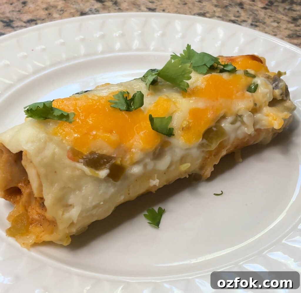 Creamy White Chicken Enchiladas Recipe for Weeknight Dinners 3 White Chicken Enchiladas