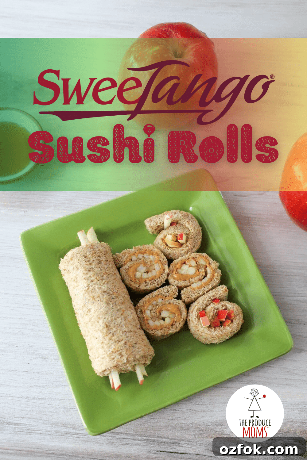 SweeTango Sushi Rolls Pinterest Card SweeTango Sushi Rolls Pinterest Card