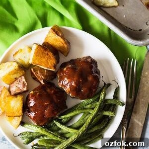 Sheet Pan BBQ Meatballs with Green Beans and Potatoes 5 img 8278 4