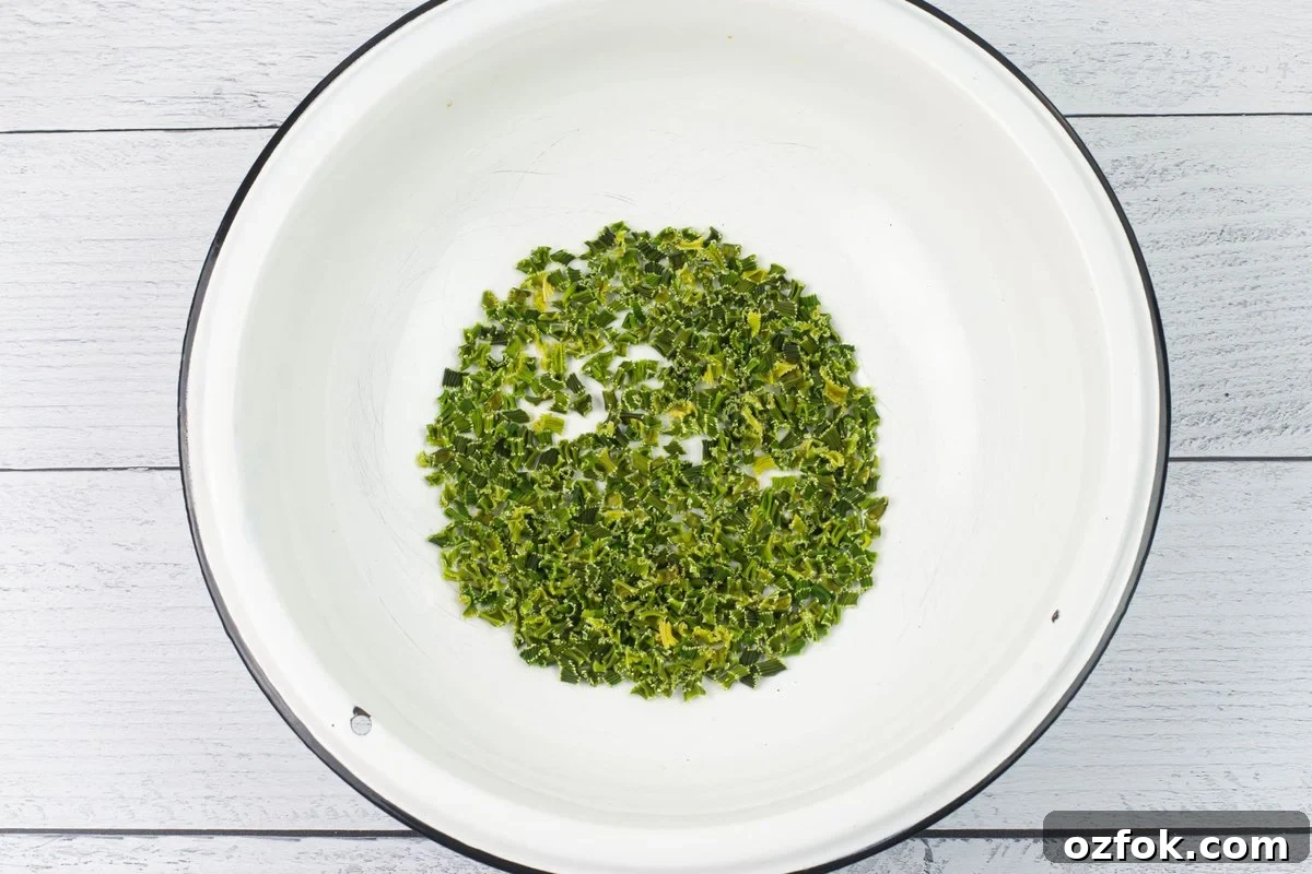 Dehydrating Celery: Step-by-Step Guide for Crispy, Long-Lasting Stalks 5 Dehydrated celery in a enamel bowl.