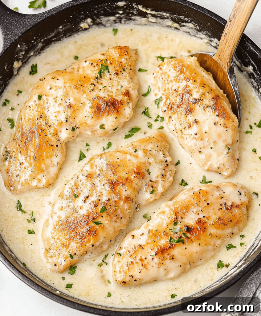 Creamy Garlic Parmesan Chicken Dinner Recipe 3 Creamy Garlic Parmesan Chicken