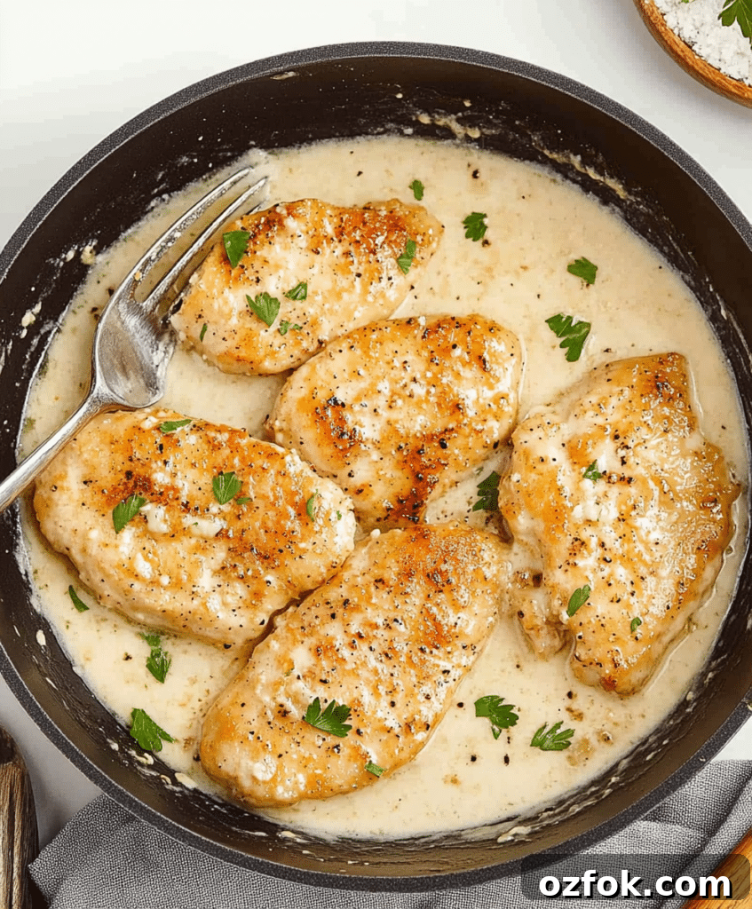 Creamy Garlic Parmesan Chicken Dinner Recipe 5 Creamy Garlic Parmesan Chicken
