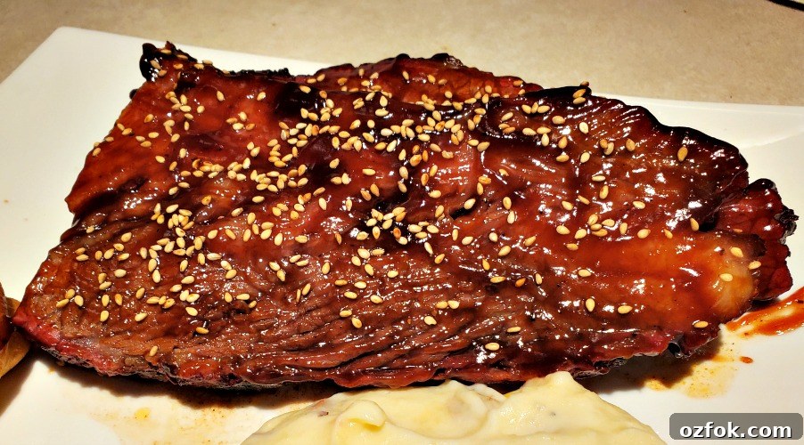 Brown Sugar Brisket Rub for Smoking: Sweet & Savory Blend 9 Served Smoked Brisket