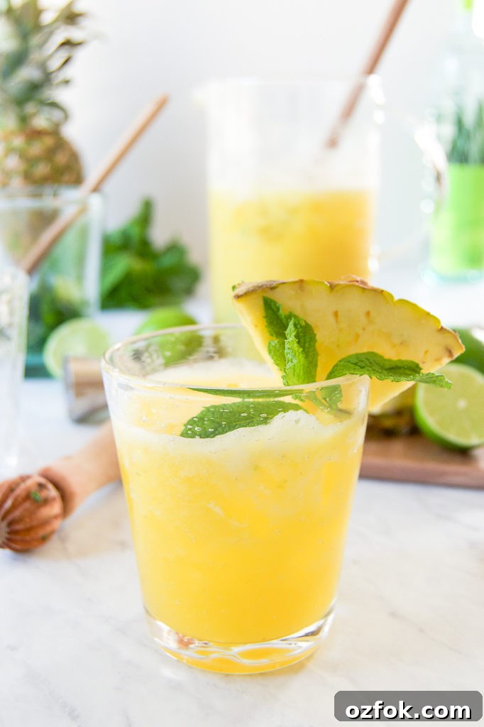 Tropical Pineapple Rum Punch Recipe for Parties and Summer 2 pineapple rum punch