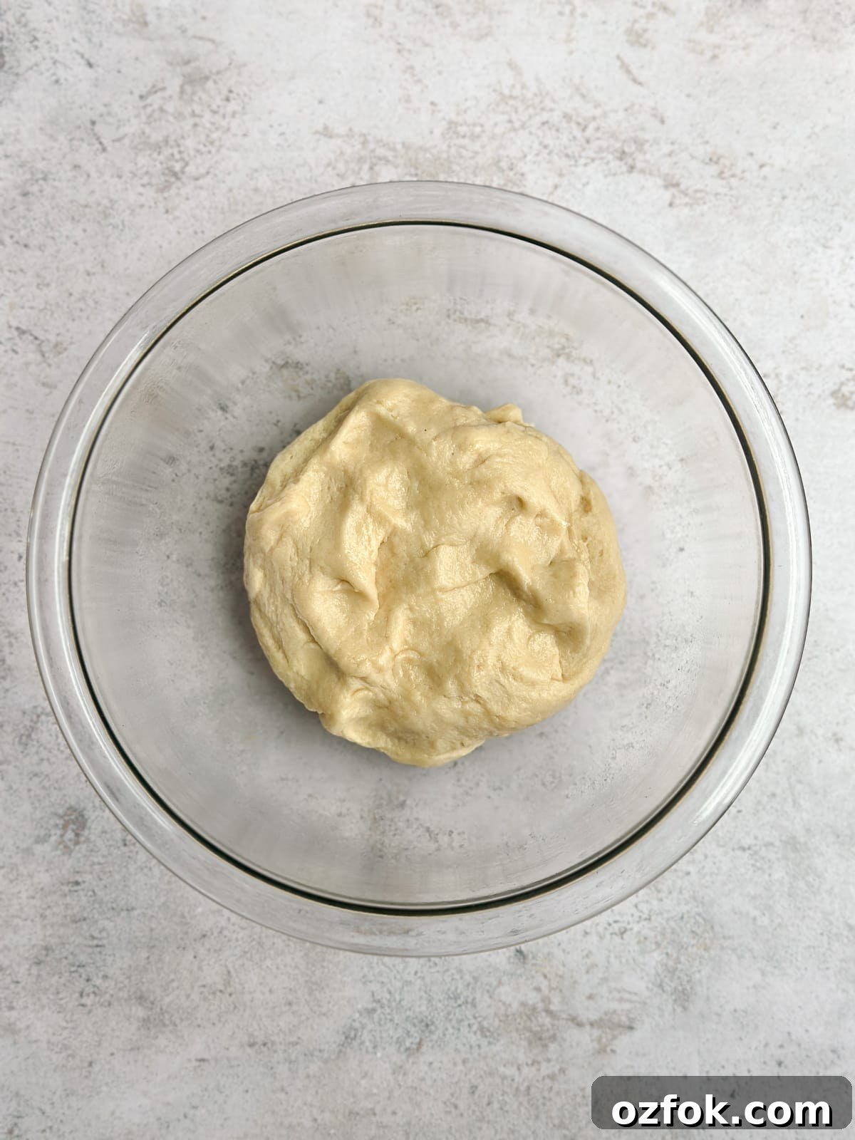 Flaky Homemade Buttery Dinner Rolls Recipe 6 dough ready to rise.