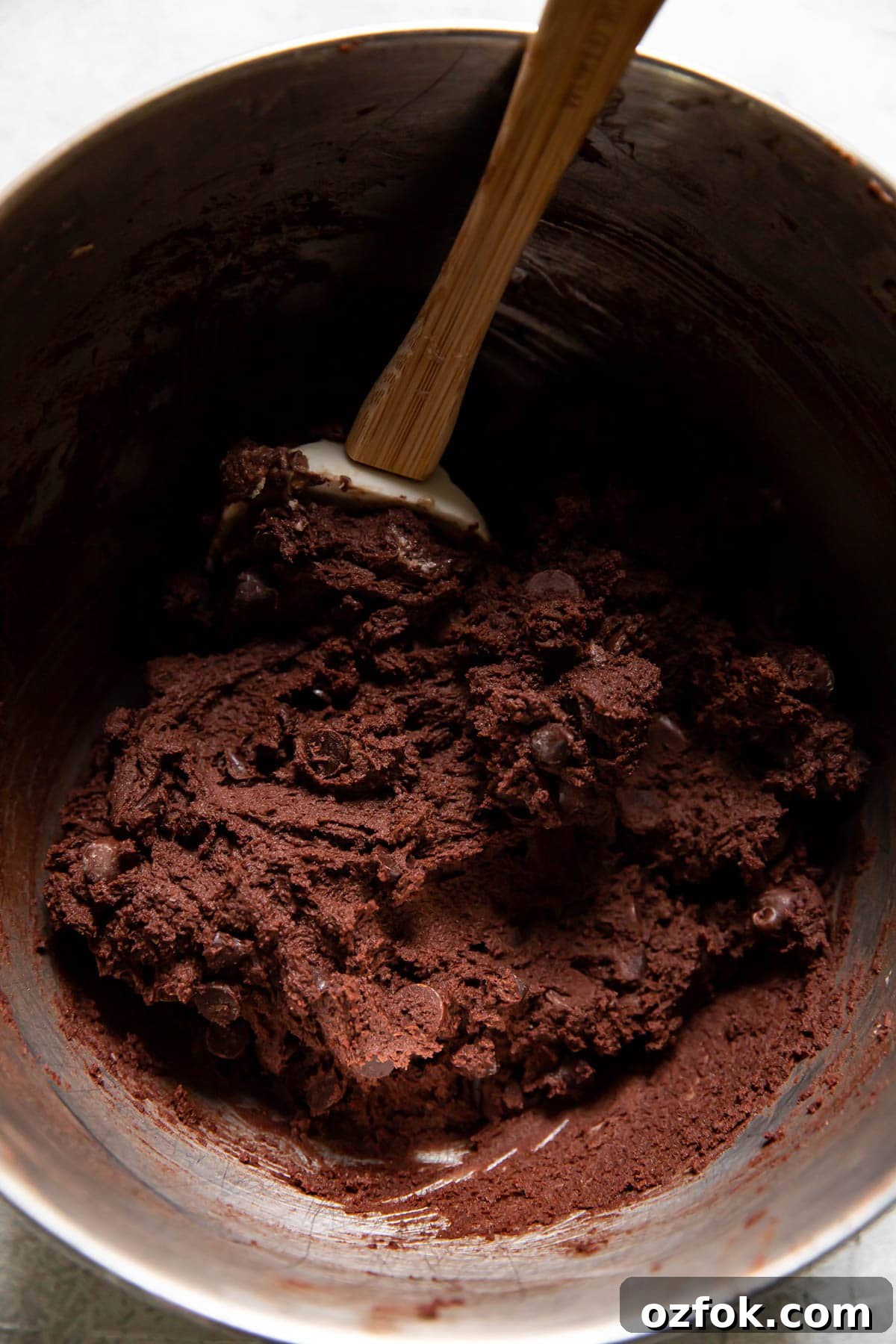 Double Chocolate Cookie Recipe: Rich, Chewy & Decadent 6 chocolate cookie dough.