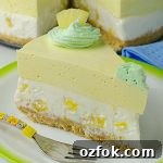 No Bake Pineapple Cheesecake Recipe - Featured Image