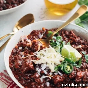 Texas-Style Instant Pot Chili Recipe: Quick, Hearty Weeknight Meal 6 Texas Style Chili made in the Instant Pot