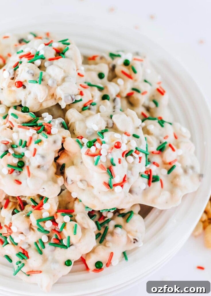 Image for White Chocolate Nut Clusters