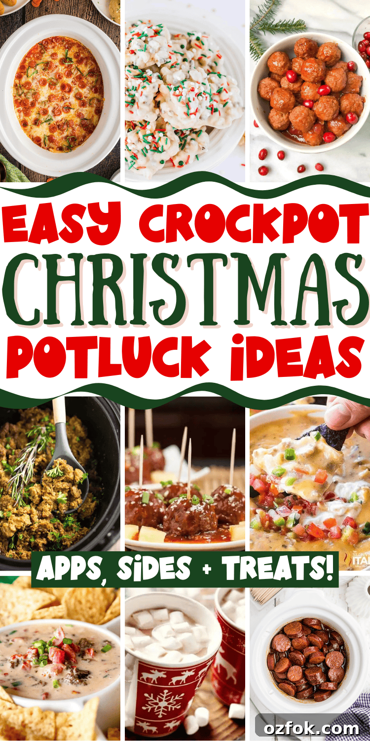 55 Crockpot Christmas Potluck Recipes for Holiday Party Food 16 img 96644 60