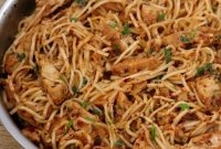 One-Pot Spicy Chicken Spaghetti Recipe