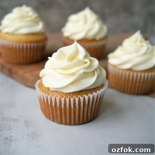 Cream cheese frosting in a bowl