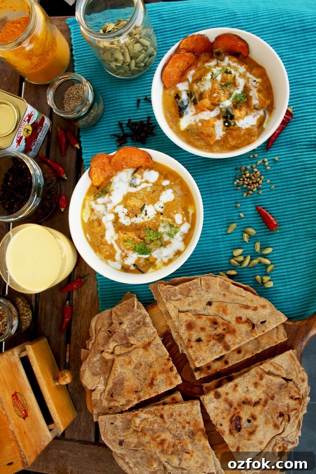 Sweet Potato Curry with Eggplant