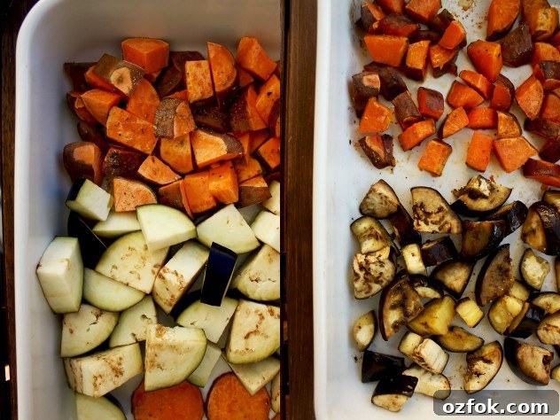 roasted vegetables for curry