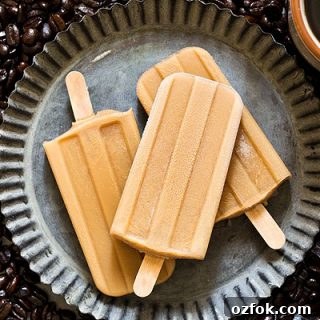Iced Coffee Popsicles (Small Batch)