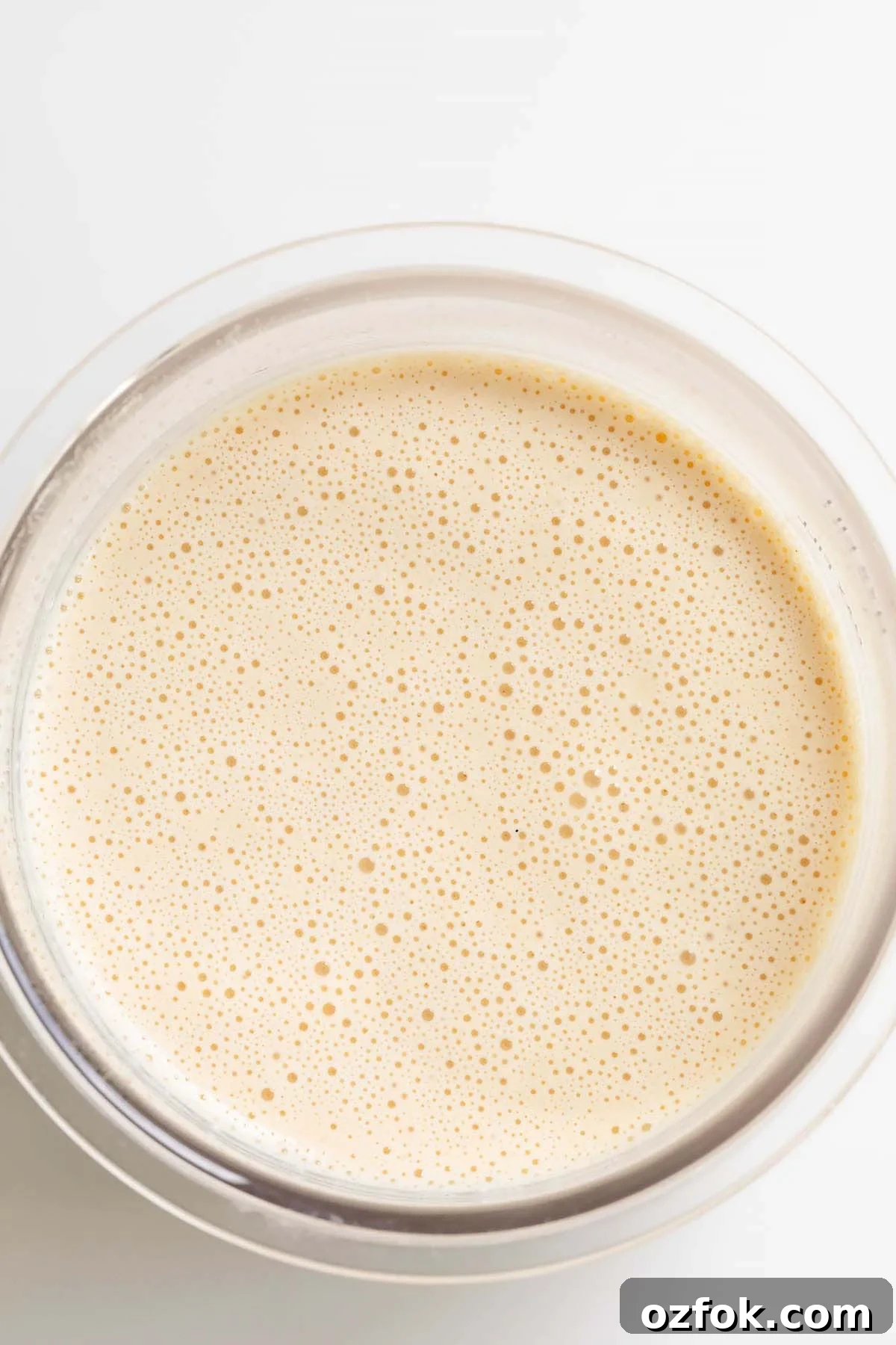 Blended peanut butter ice cream
