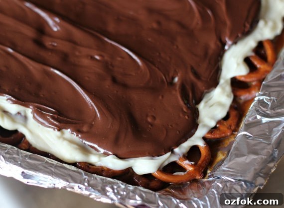 Semi-sweet chocolate layer