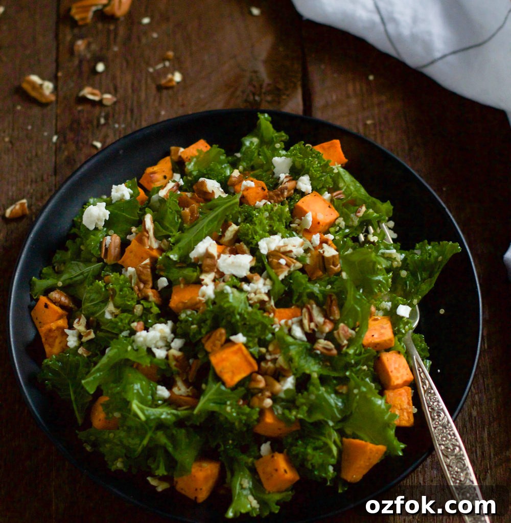 Roasted Sweet Potato Kale Salad Primavera Kitchen Recipe