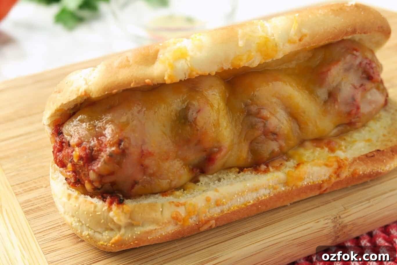 meatball sub with marinara
